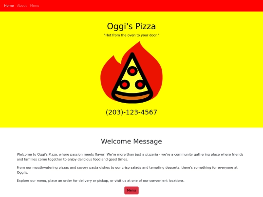Oggi's Pizza screenshot