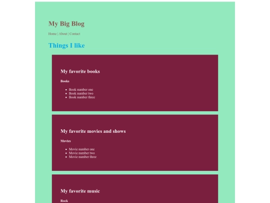 WEB-DESIGN/2-CSS/CSSProject1 screenshot