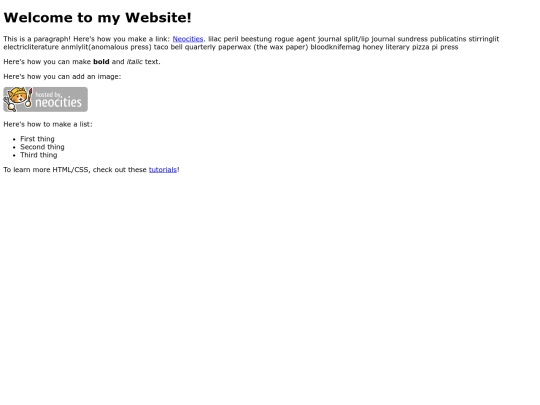 publications screenshot