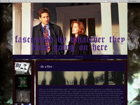 xfiles screenshot
