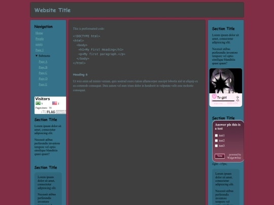 index screenshot