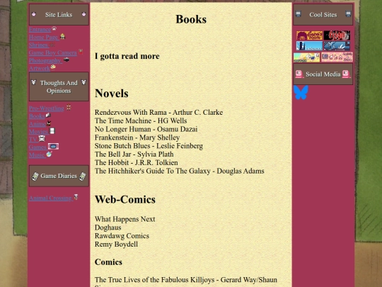 books screenshot