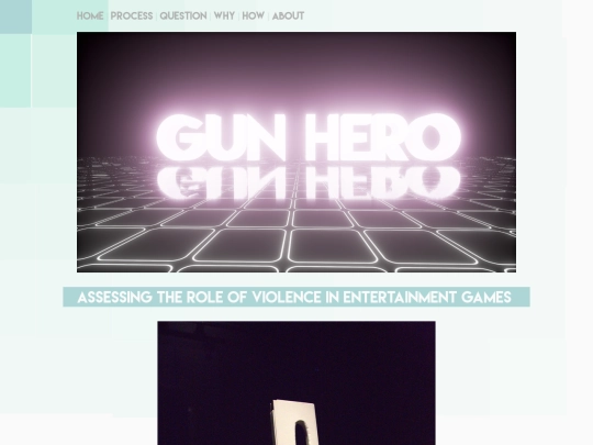 thesis_site screenshot