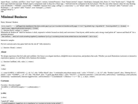 index screenshot