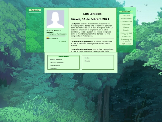 lipidos screenshot