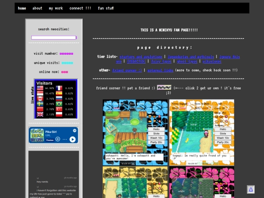 experiments screenshot