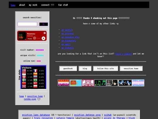 links screenshot