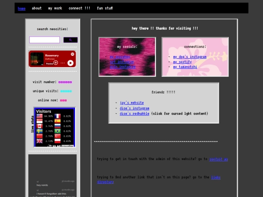 socialmedias screenshot