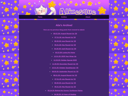 archive screenshot
