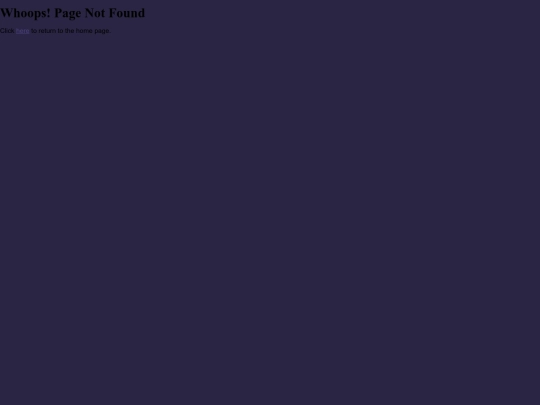 not_found screenshot