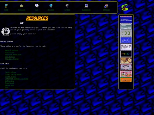resources screenshot
