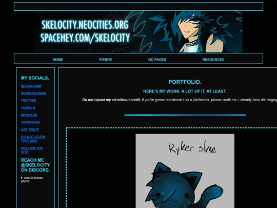 portfolio screenshot