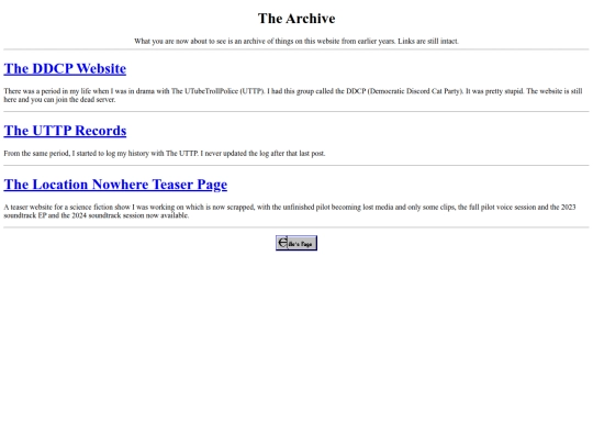 archive screenshot