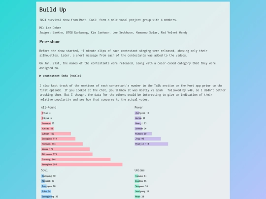 pages/build-up screenshot