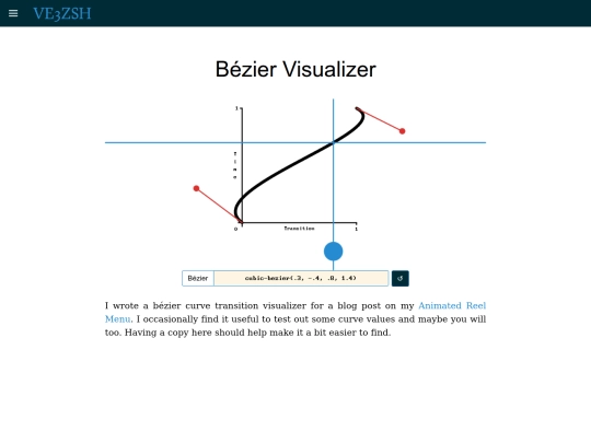 bezier screenshot