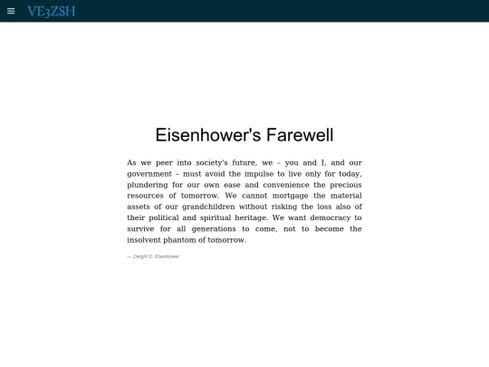 eisenhower screenshot