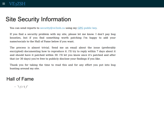 security screenshot
