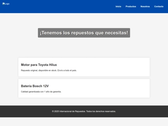index screenshot