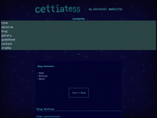 archive screenshot