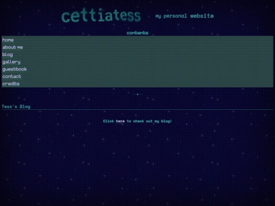 blog screenshot