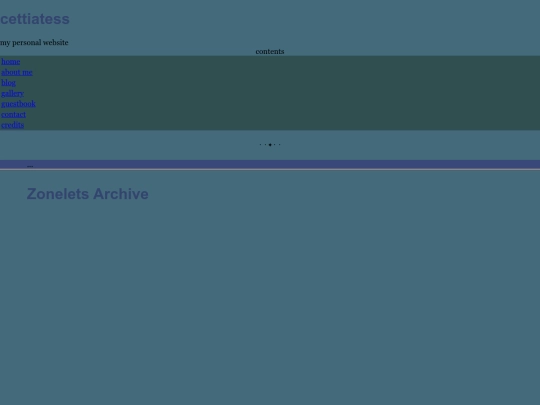 blogfiles/archive screenshot