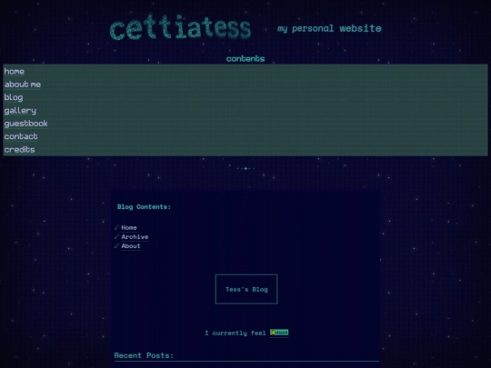 blogindex screenshot