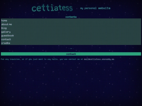 contact screenshot