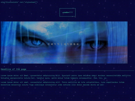 test screenshot