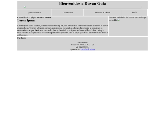 structHtml/Index screenshot