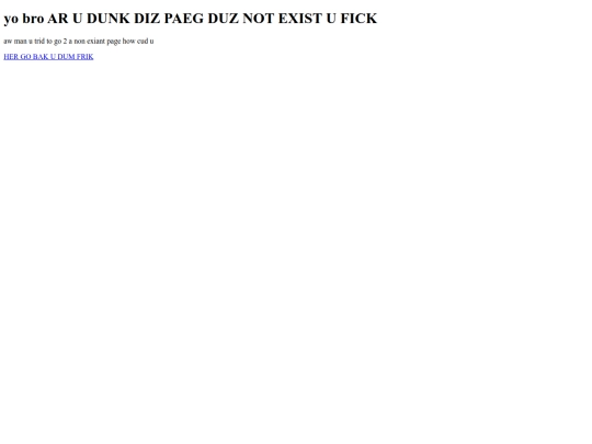 not_found screenshot