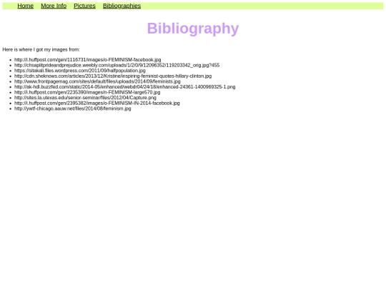 bibliography screenshot