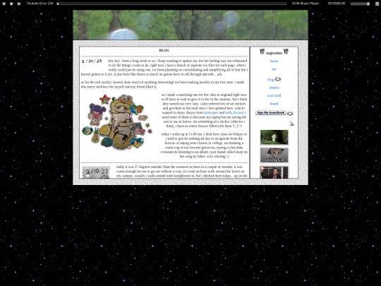 blog screenshot