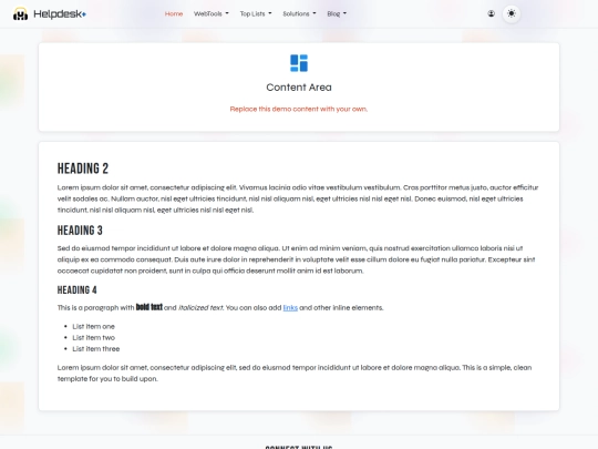 Testers/TEMPLATE screenshot