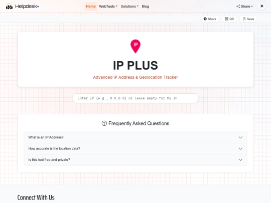Testers/ipcheck screenshot