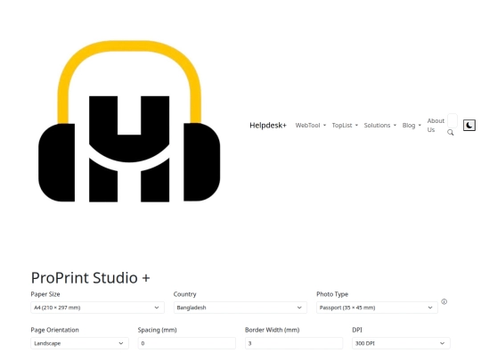 studio/pro screenshot