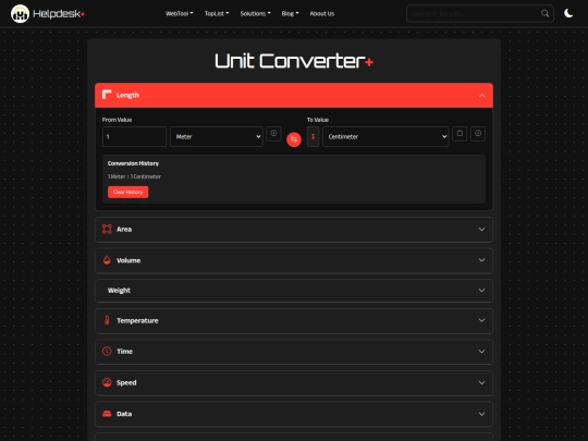 studio/unit screenshot