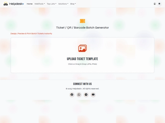 ticket screenshot