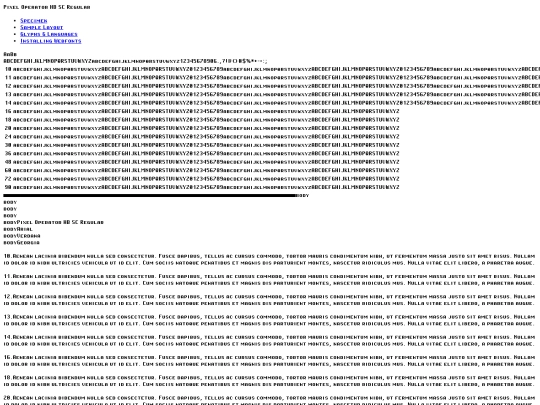 webfontkit-20230830-224510/pixeloperatorhbsc-demo screenshot