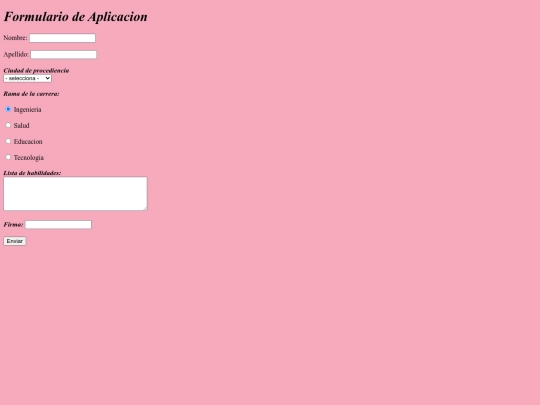 Formularios screenshot