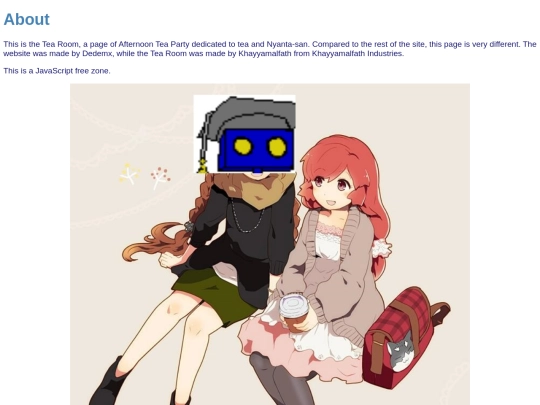 tearoom/about screenshot