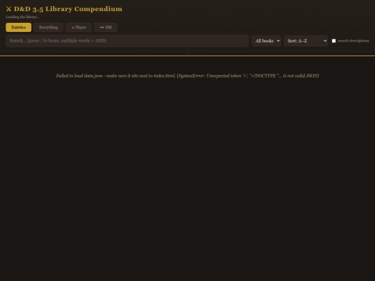 compendium screenshot