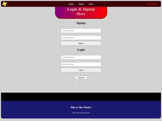 account screenshot
