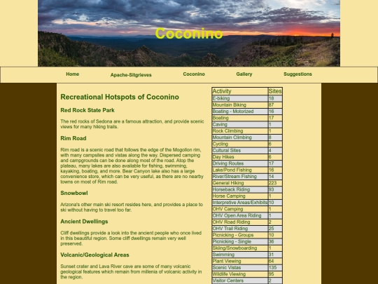coconino screenshot