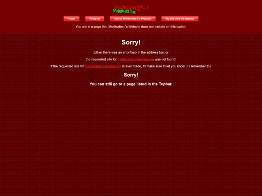 not_found screenshot