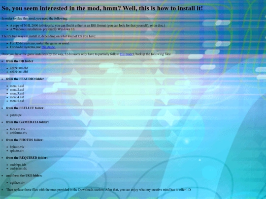 installation screenshot