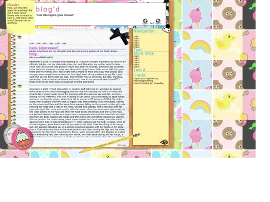 blog screenshot