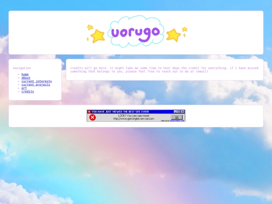 credit screenshot
