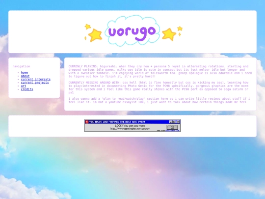 currentinterests screenshot
