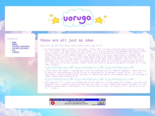 currentprojects screenshot