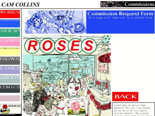 commissions/com_roses screenshot
